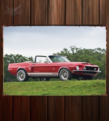 Металлическая табличка Shelby GT500 Convertible 597
